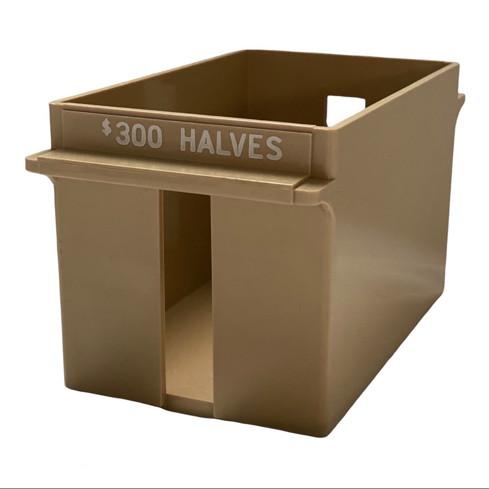 Plastic Tray US Half Dollar Rolls $300 Holder